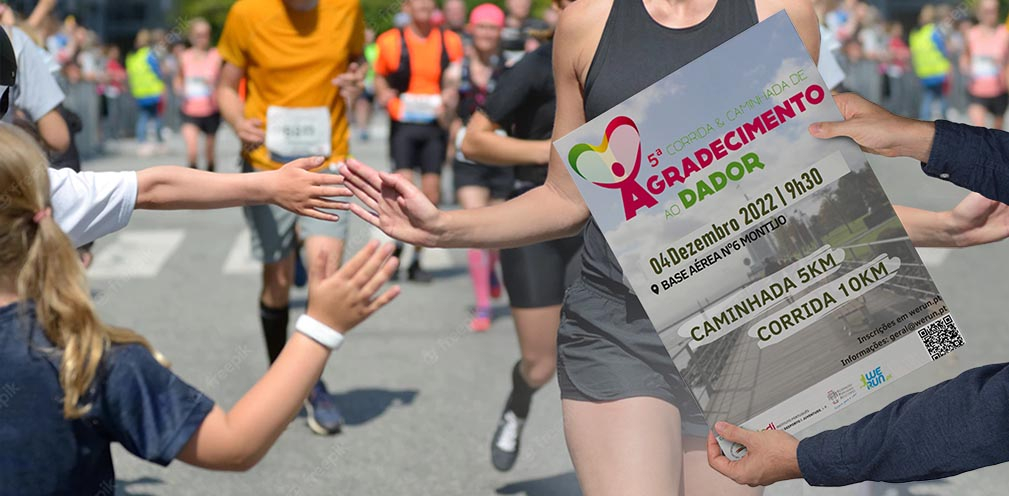 Especial Corrida e Caminhada de Agradecimento ao Dador